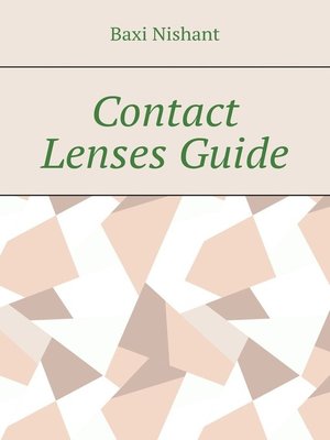cover image of Contact Lenses Guide